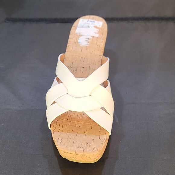 BRAND NEW WHITEMT SLIP-ON WOMEN"S WEDGE SANDAL - Picture 11 of 16